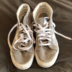 VANS white/grey skateboard shoe